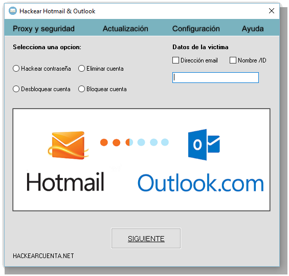 hackear cuenta hotmail gratis